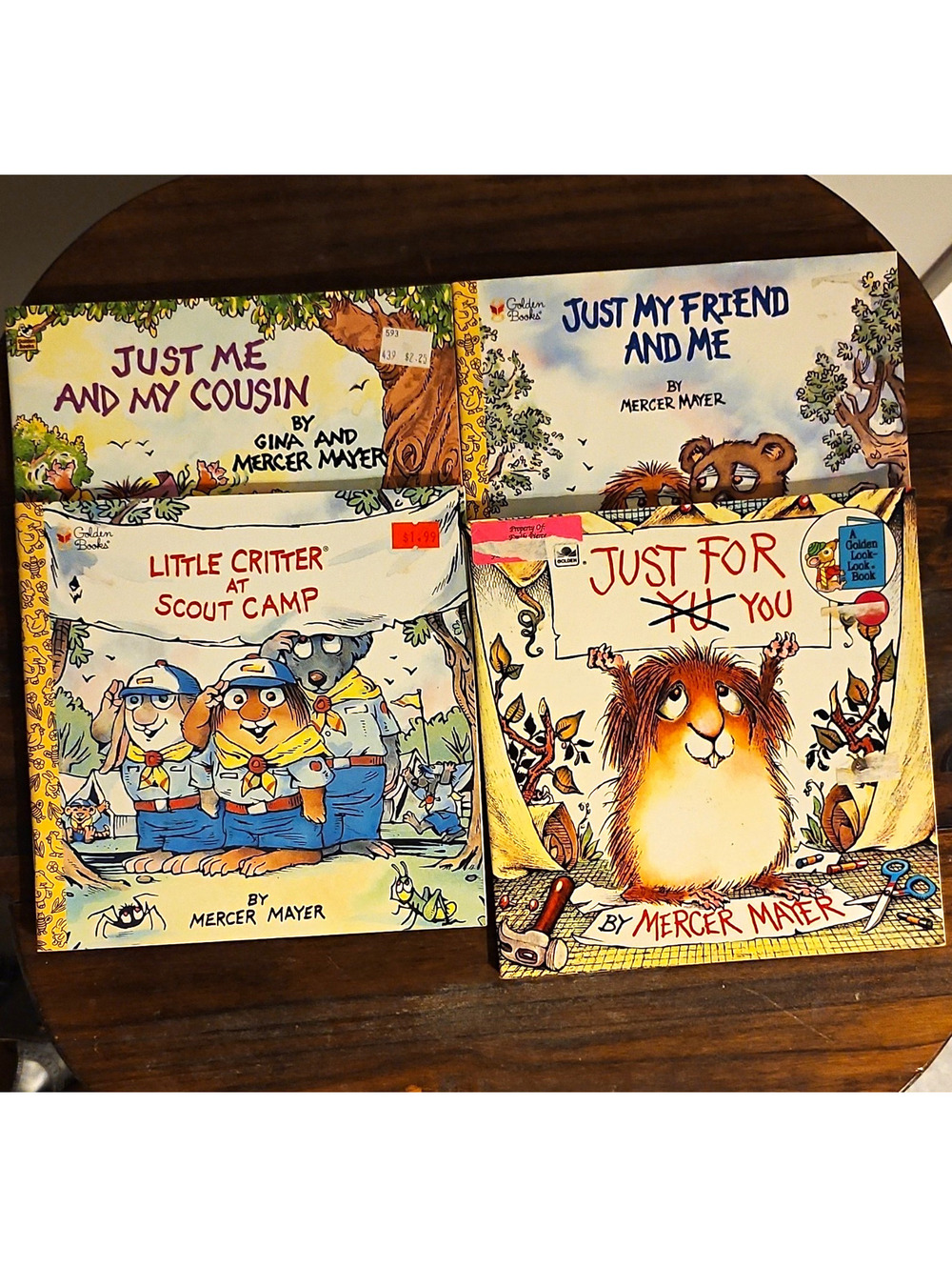 Lot Of 4 Mercer Mayer Little Critter Books
